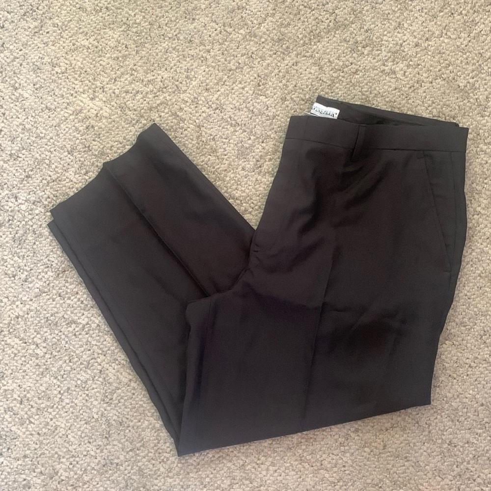 Irvine Park dark navy flat front dress pants Size 44S